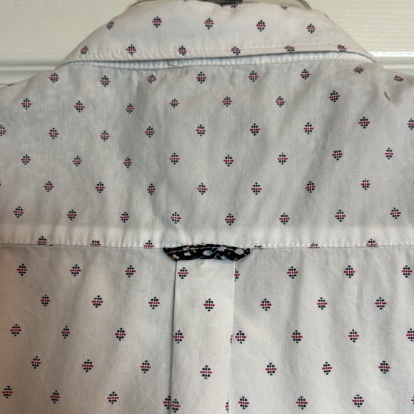 Level Ten men’s white short sleeve button down shirt size small - Picture 8 of 11